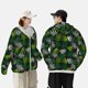 thumbnail image 4 of Balery Tropical Leaves1 Sudadera ligera de manga larga con capucha y protección solar UPF 50+ para hombre y mujer, ideal para pesca y running-Small, 4 of 7
