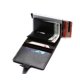 thumbnail image 4 of Brown- RFID Protection Wallet Card Holder 5pcs Cards (Genuine Leather), 4 of 5