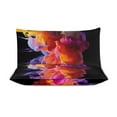 thumbnail image 3 of 3PCS Color Vortex Tie Dyeing Duvet Cover Set Twin, 1 Duvet Cover And 2 Pillowcase, Duvet Cover for Kids Girls Boys And Teens, 3 of 6