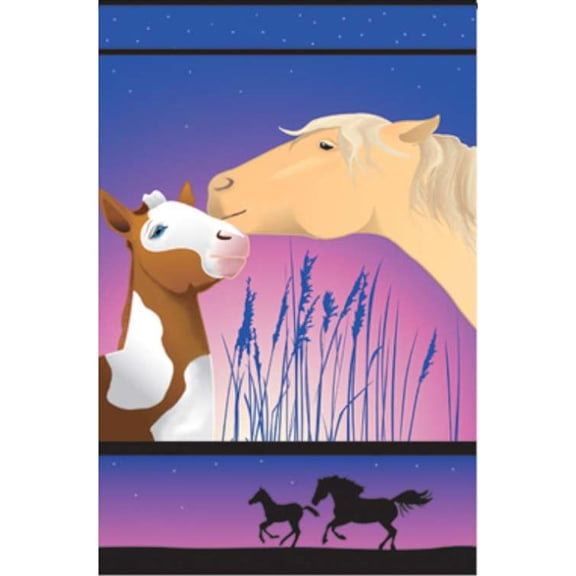 Premier Garden Size Flag - Whispering Horses