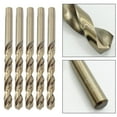 thumbnail image 3 of Fule 5PCS M35 Cobalt Metric Drill Bits for Hardened Stainless Steel / Metal - Set, 3 of 5