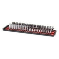 ML TOOLS Twist Lock Socket Rail with Tray (Holds 90 Sockets) MultiDrive Universal Socket Boss