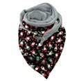 thumbnail image 4 of Women Winter Christmas Snowmen Print Casual Soft Scarves Winter Warm Shawls Print Fashion Wrap Button Scarf, 4 of 4