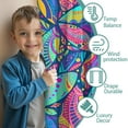 thumbnail image 3 of Blackout Kids Curtains,Paisley Pattern Childrens Insulated Curtains Set Of 2,Bedroom Essentials,Toddler Room Decor 52"x63"(132x160cm), 3 of 4