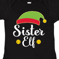 thumbnail image 4 of Inktastic Christmas Sister Elf Holiday Girls Baby Bodysuit, 4 of 5