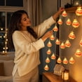 thumbnail image 7 of Cadancy Christmas String Lights Tree Decorations Battery Operated Garland Indoor Outdoor Fairy Lamp for Mantle Fireplace Wall Hanging Home Decor Holiday Party Xmas Decoration, 7 of 7