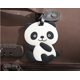 thumbnail image 5 of ZHAOCHENG (Panda 4pc),Etiquetas de equipaje de viaje,Soportes de etiquetas de identificación de viaje para maleta Panda,Soportes de etiquetas de identificación de PVC para mochila, 5 of 5