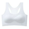 thumbnail image 2 of Zwiiyzr Girl Training Bras for Girls 9-15 Years Sports Comfortable Seamless Bra White, 2 of 4