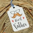 thumbnail image 2 of Hytrove Paper present Hangtag Message Writing Clothing Tag Wedding Favor 300Pcs 2.8x1.6in, 2 of 8