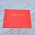 thumbnail image 4 of Coin Album, Plug-in Type Professional Red / Blue 29mm Dia Coin Coin Stock, 10-Page For Collection Red, 4 of 8