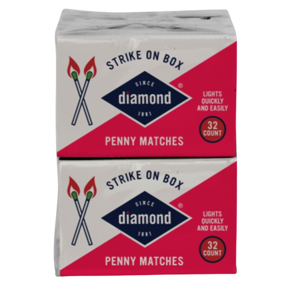 ブランドのギフト Diamond Green Light Wooden Strike On Box Matches, 10 Pack iPhoneアクセサリー
