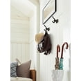 thumbnail image 4 of Amerock Mulholland Oil-Rubbed Bronze Single Prong Robe Hook, 4 of 9