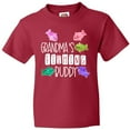 thumbnail image 3 of Inktastic Grandma's Fishing Buddy with Colorful Fish Youth T-Shirt, 3 of 5