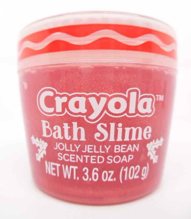 Crayola Bath Slime Jolly Jelly Bean Scented Soap Red 3.6 oz