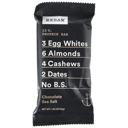 Rx Bar Chocolate Sea Salt Protein Bar 1.83 Oz 12 Count