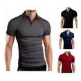 thumbnail image 2 of Playeras Hombre Y Tipo Polo Botones Slim Manga Moda Casual, 2 of 8