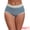 Dark Blue, variant on DARING DIVA Women's High Waisted Lace Trim Briefs Full Coverage Panties L Blue