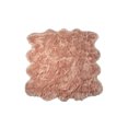 thumbnail image 1 of Luxe Gordon Faux Sheepskin Octo Rug | 6'x6', 1 of 3