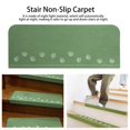 thumbnail image 1 of Alfombra antideslizante para escaleras, 5 piezas, alfombra luminosa visual para escaleras de interior, alfombra para escalones de valor excepcional, 1 of 10