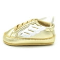 thumbnail image 4 of HBYJLZYG Baby Shoes Sneakers Low Cut Anti-Slip Prewalker, Newborn Infant Baby Boys Girls Soft Toddler Shoes Wing Sandals 0-1 Years, 4 of 7