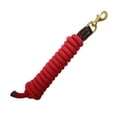 thumbnail image 4 of AWHAO Equestrian Horse Lead Rope Copper Buckle Training Leash Portable Halter Rope for Red, 4 of 9