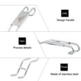 thumbnail image 5 of ADDHAT Grilling Fork 1Pack Stainless Steel Barbecue Mesh Fork Pick Clip for BBQ Party and Travel 11.0x1.3x0.8in, 5 of 8