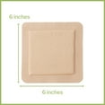 thumbnail image 4 of McKesson Hydrocellular Foam Dressing, Silicone Adhesive Bandage, 6 in x 6 in, 10 Count, 1 Pack, 4 of 11