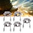 thumbnail image 1 of 5Pcs Coupe Rouleau Guide Cutter Non Contact Main Support Rouleau Torche Entretoise Double Roue en Acier au Carbone pour Machine de Découpe au Plasma PT 31 40 Tête de Coupe, 1 of 8