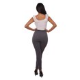 thumbnail image 4 of Paperbag Waist Slim Fit Pants With Self Tie - Charcoal, 4 of 9