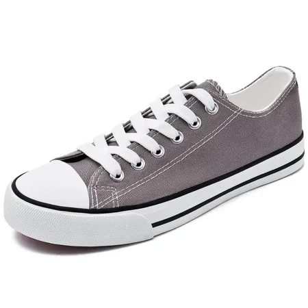 

Women‘s Classic Solid Color Lace-up Shoes Casual Canvas Low Top Sneaker Women‘s Footwear