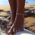 thumbnail image 2 of Anklet National Retro Style Rune om Circle Yoga Pendant Foot Chain Beach Foot Ring, 2 of 7