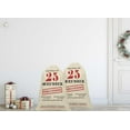 thumbnail image 4 of Printtoo Pack Of 2 Drawstring Special Delivery Extra Large Size Christmas Sack Re-Usable Xmas Present Storage 27x20 Inch, 4 of 9