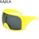 thumbnail image 1 of Gafas de sol de gran tamaño para hombre y mujer, lentes con protección Punk, Marco grande, marca de lujo, Steampunk, UV400, 2024, 1 of 5