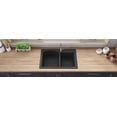 thumbnail image 5 of Ruvati RVG1344WH 33 x 22 inch Granite Composite Kitchen Sink - Arctic White, 5 of 7