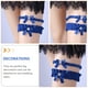 thumbnail image 2 of 1 set ligas de encaje ligas de novia Liga de encaje de boda Levantamientos Sexy Pierna Suministros (azul), 2 of 5