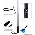 thumbnail image 2 of Flirt Pole for Dogs Extendable Flirt Pole with Fleece Lure Tugs for Dog Outdoor Entertainment Train and Exercise New Coffee, 2 of 7