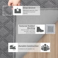 thumbnail image 6 of JAATOP Doormat Indoor 20"x 32", Non Slip Entryway Rugs Washable Welcome Mat for Inside, Front Door Mat for Entrance, Dirt Trapper, Gray, 6 of 10