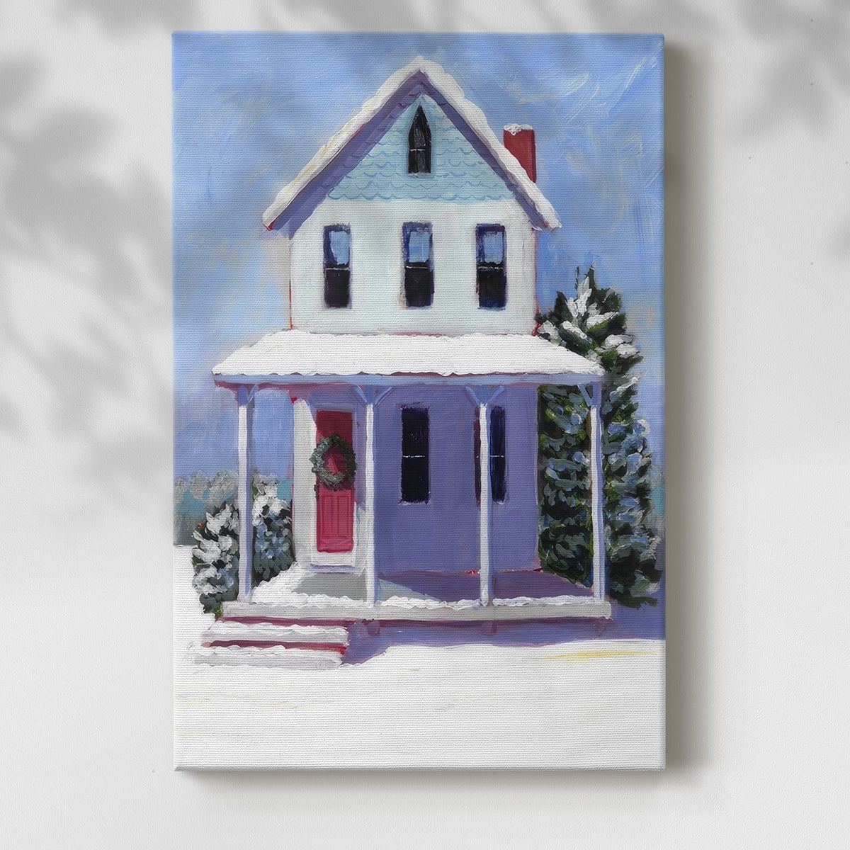 Victorian Home I- Gallery Wrapped Canvas