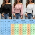 thumbnail image 2 of Women Sexy Off Shoulder Crop Tops Ladies Bardot Loose T Shirt Blouse Plus Size, 2 of 5