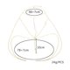 thumbnail image 3 of Cadena circular plateada para sujetador, cadena para el cuerpo, cadena para ropa, 3 of 3