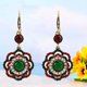 thumbnail image 1 of YSNOOWE Joyería Bohemia Vintage Pendientes De Multicolor Colgantes Para, 1 of 5