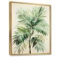 thumbnail image 2 of Designart "Minimalism Plam Tree silence III" Floral Floater Framed Canvas Print, 2 of 7