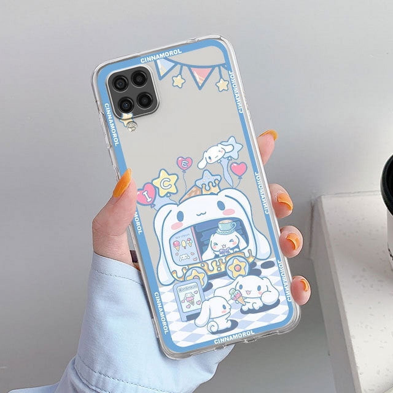 Kuromi Hello Kitty Cinnamoroll Cute Clear Case For Samsung Galaxy