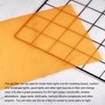 thumbnail image 4 of Unique Bargains 11.7 by 8.3 inch Gel Filter PVC Sheet Clear Orange for Photo Studio, 9 Pack, 4 of 5