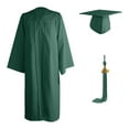 thumbnail image 6 of Adult Unisex Graduation Gown Set College & High School Robe With Cap & Tassel, 6 of 9