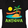 thumbnail image 4 of Inktastic I Love Antigua Boys or Girls Baby Bodysuit, 4 of 5