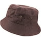 thumbnail image 1 of Solid Color 100% Cotton Bucket Hat for Women and Men Packable Travel Summer Beach Hat, 1 of 5