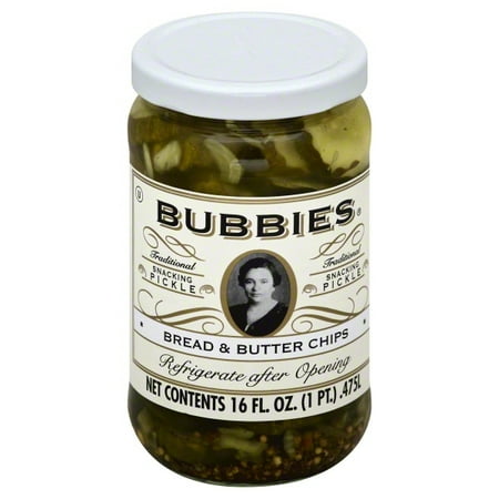 BREAD & BUTTER CHIPS TRADITIONAL SNACKING PICKLE