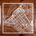 thumbnail image 4 of Abu Dhabi Paper Cut Map by O3 Design Studio White 12x12 inches Paper Art, 4 of 5