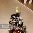 thumbnail image 4 of EIMELI Blown Glass Tree Topper for Christmas Tree - Unique Sequin Ornament, 4 of 6